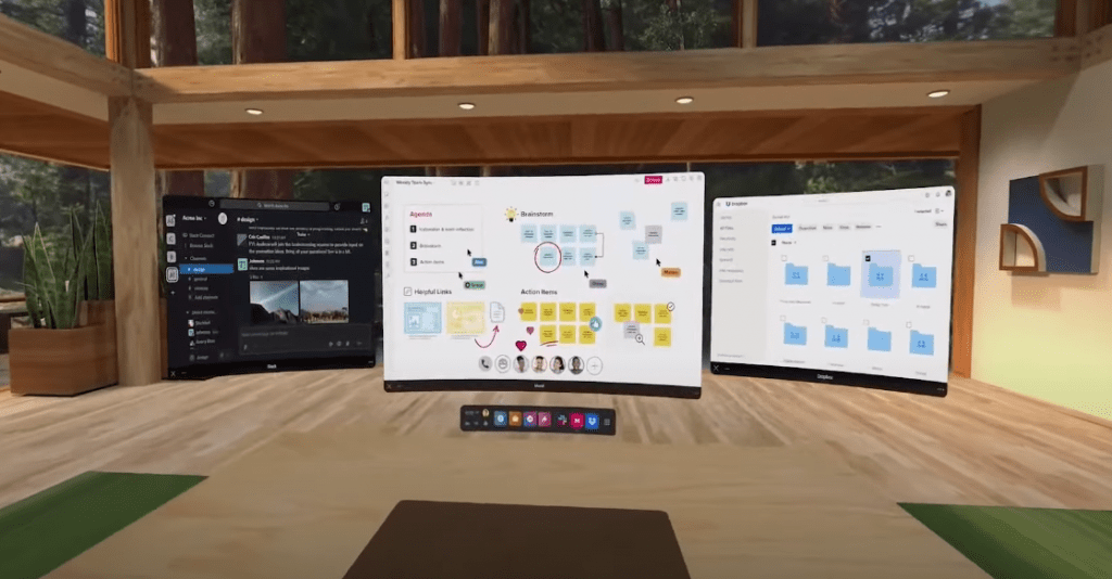 Desktop apps in virtual office