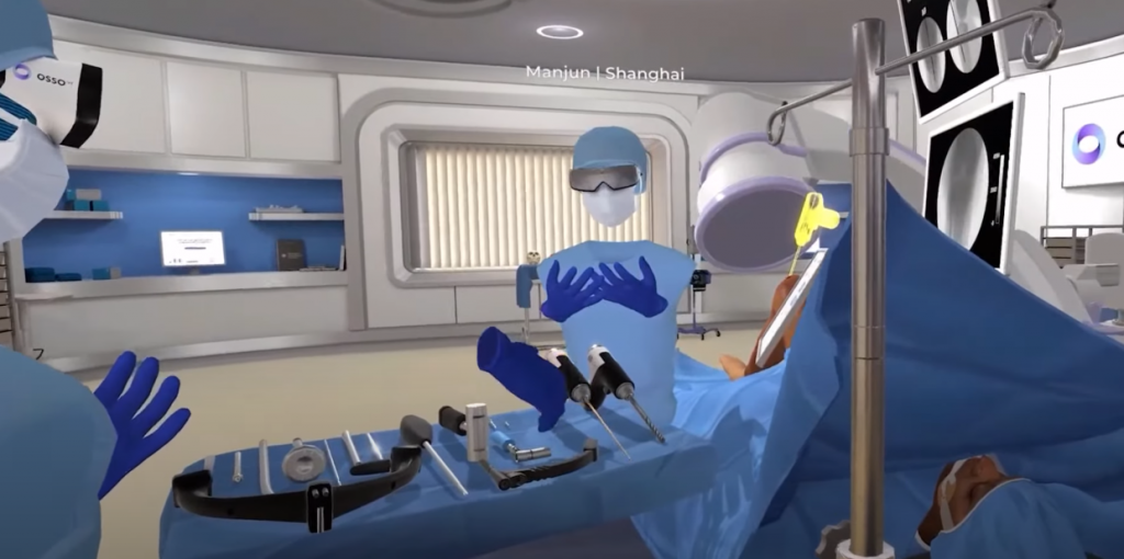 εικονικός κόσμος χειρουργείου